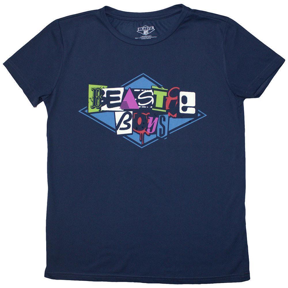 Beastie Boys Womens T Shirt Multicolour Logo